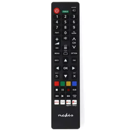 obrázek produktu NEDIS předprogramovaný dálkový ovladač kompatibilní se všemi televizory Panasonic/Sharp