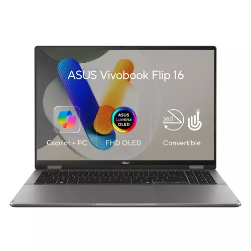 obrázek produktu ASUS Vivobook 16 Flip TP3607SA-OLED035X Matte Gray kovový - šedá
