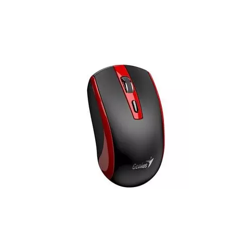 obrázek produktu GENIUS ECO-8150 Red/ 1200 dpi/ bezdrátová/ dobíjecí/ Copilot/ 4tlačítková/ černočervená - červená