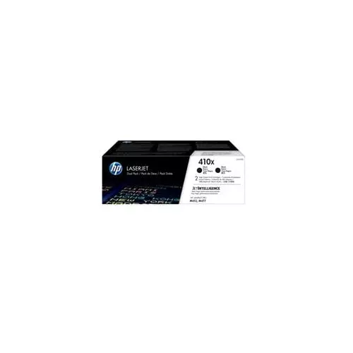 obrázek produktu HP 410X tisková kazeta černá velká,CF410XD -2 pack