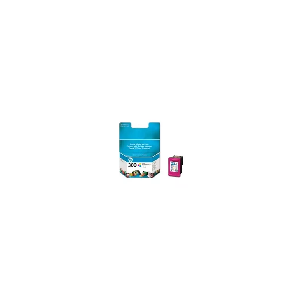 Obrázek produktu HP 300 - 3 barevná inkoustová kazeta, CC643EE