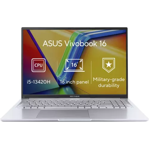 obrázek produktu ASUS Vivobook 16 X1605VA-MB1269W Cool Silver - stříbrná