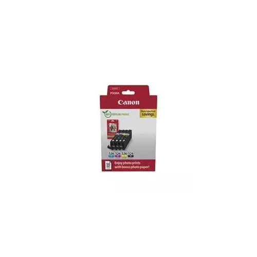 obrázek produktu Canon CLI-526 C/M/Y/BK Photo Value Pack