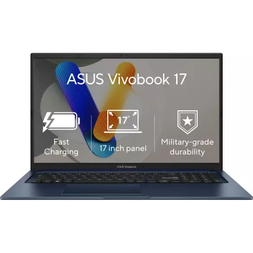 obrázek produktu ASUS Vivobook 17 X1704VA-AU567W Quiet Blue - modrá