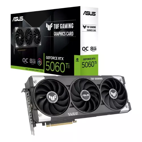 obrázek produktu ASUS TUF GeForce RTX 5060 Ti GAMING OC 8G