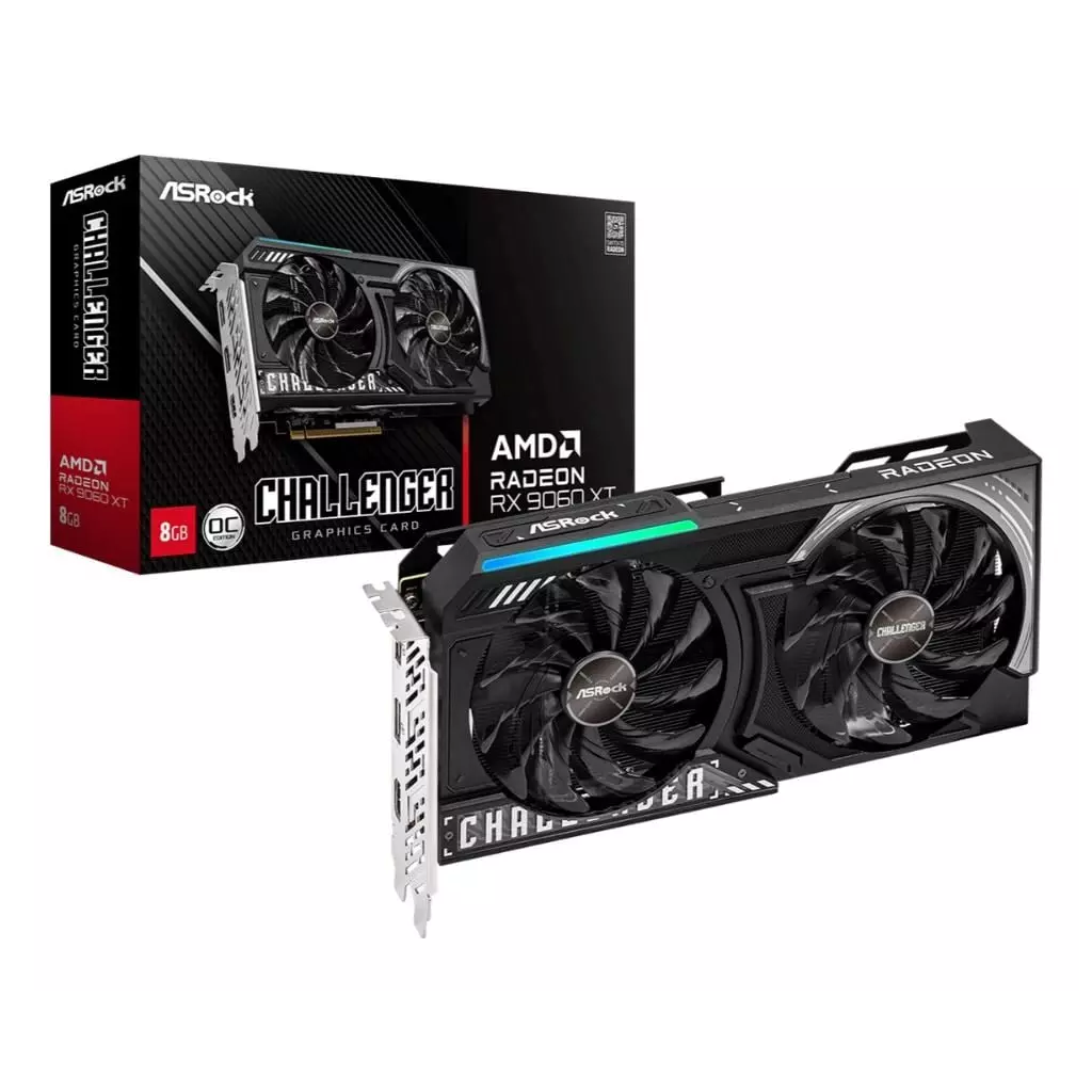 Obrázek produktu ASRock Radeon RX 9060 XT Challenger 8GB OC