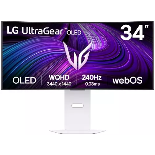 obrázek produktu 34" LG monitor UltraGear 34GX90SA-W s webO, prohnutý