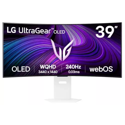 obrázek produktu 39" LG UltraGear 39GX90SA-W s webOS, prohnutý