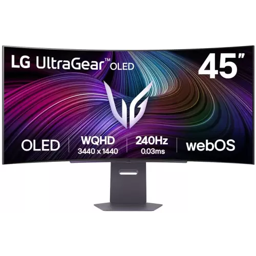 obrázek produktu 44,5" LG 45GX90SA-B s webOS, prohnutý