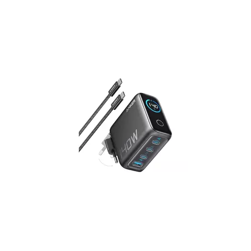 obrázek produktu Nabíječka do sítě Anker 140W, 3xUSB-C, 1x USB-A šedá - šedá