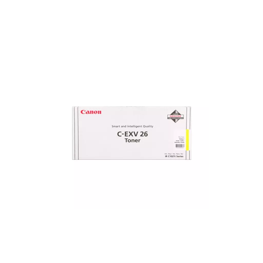 Obrázek produktu Canon Toner C-EXV26 Yellow (až 6000 stran) pro iR-C1021i a iR-C1028i - originální