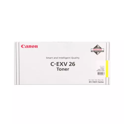 obrázek produktu Canon Toner C-EXV26 Yellow (až 6000 stran) pro iR-C1021i a iR-C1028i - originální