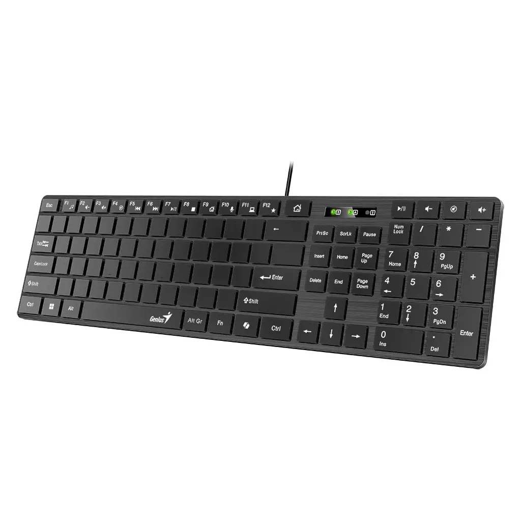 Obrázek produktu Genius Slimstar K500 Education, bez potisků kláves - černá