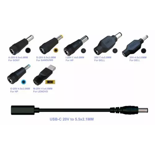 obrázek produktu EUROCASE Koncovky pro napájecí adaptér AD-716