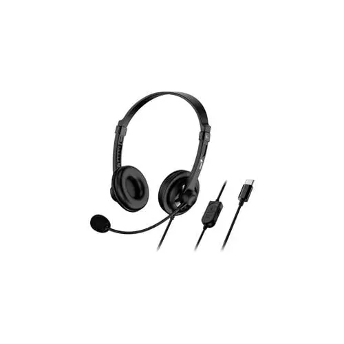 obrázek produktu GENIUS headset HS-230U/ USB-C/ délka kabelu 2,4 m - černá
