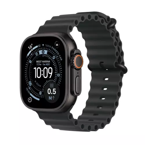 obrázek produktu Apple Watch Ultra 3 GPS + Cellular 49mm Titanium Case Black Ocean Band