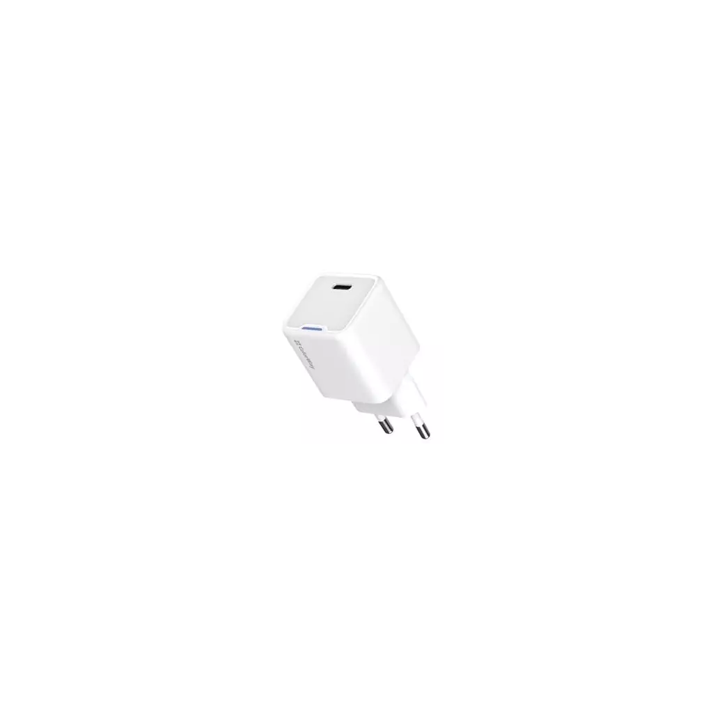 Obrázek produktu ColorWay 1x USB-C/ síťová nabíječka/ GaN/ PD/ PPS/ 30W/ Bílá