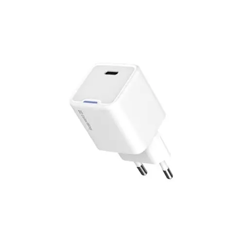 obrázek produktu ColorWay 1x USB-C/ síťová nabíječka/ GaN/ PD/ PPS/ 30W/ Bílá