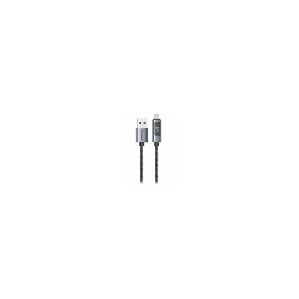 Obrázek produktu Swissten LCD kabel USB-A / lightning 1m
