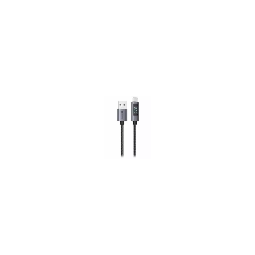 Obrázek produktu Swissten LCD kabel USB-A / USB-C 1m