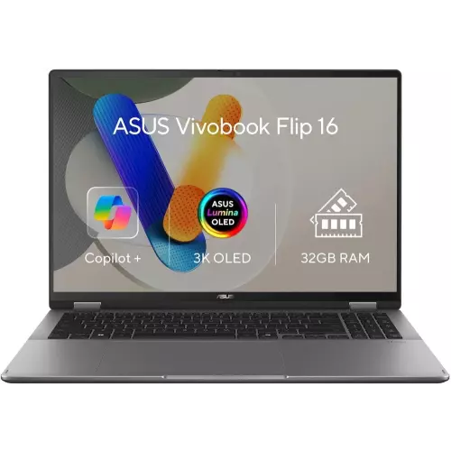 obrázek produktu ASUS Vivobook 16 Flip TP3607SH-OLED013W Matte Gray - šedá