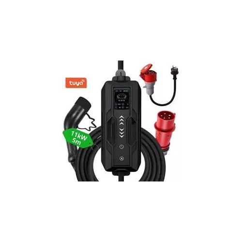 obrázek produktu IMMAX SMART cestovní nabíjecí stanice pro elektromobily EV/PHEV AC Type 2 11 kW