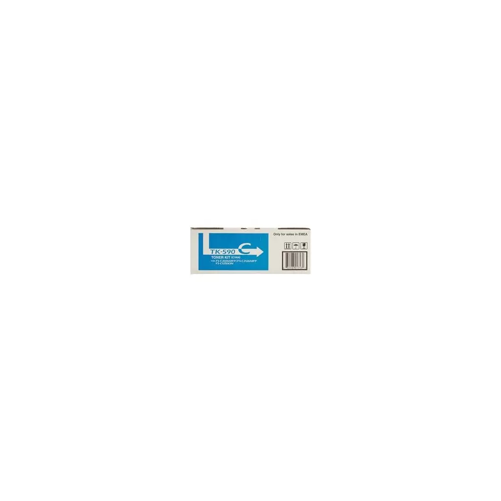 Obrázek produktu Kyocera toner TK-590C/ FS-C2026MFP/ C2126MFP/ 5 000 stran/ azurový