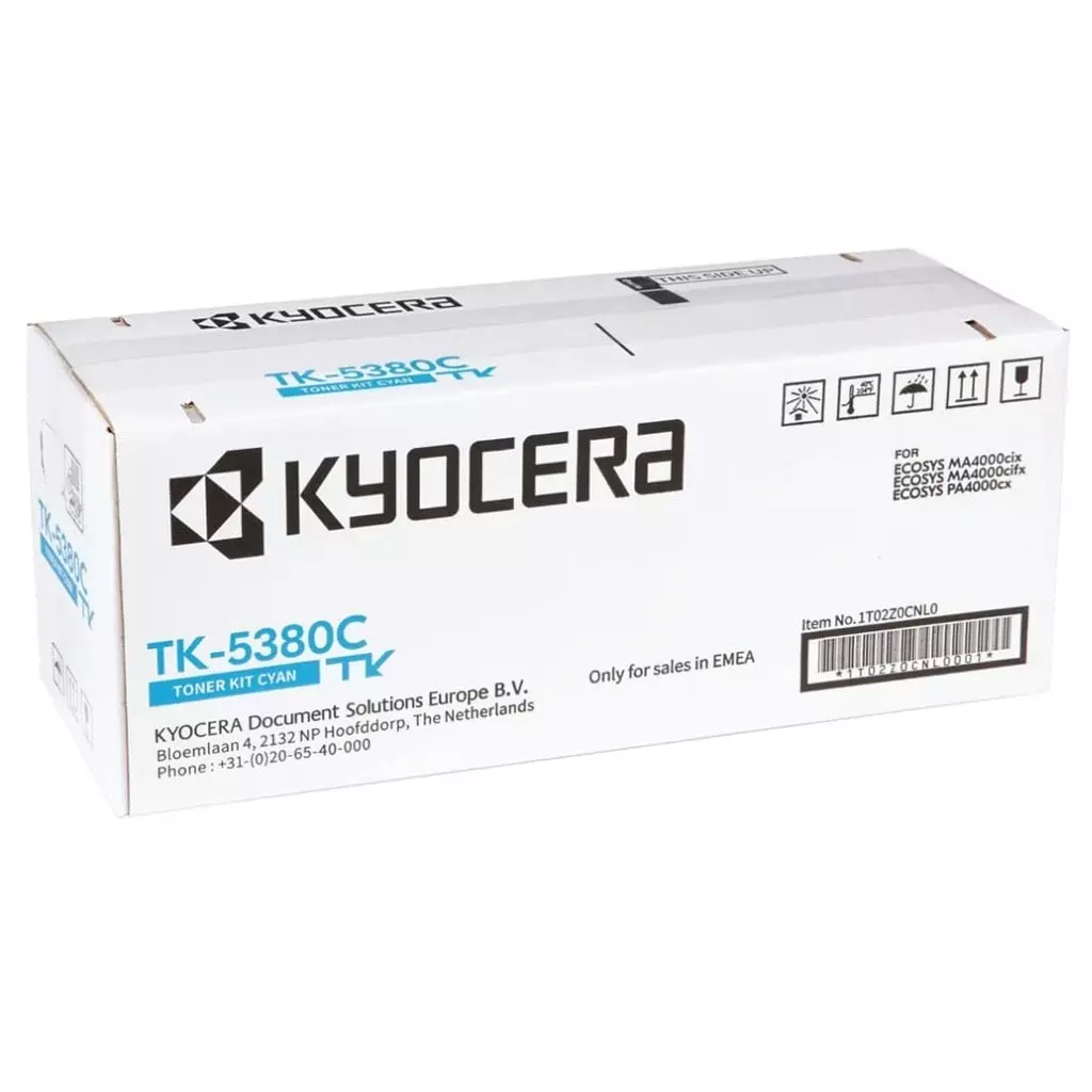 Obrázek produktu Kyocera toner TK-5380C cyan na 10 000 A4 stran, pro PA4000cx, MA4000cix/cifx
