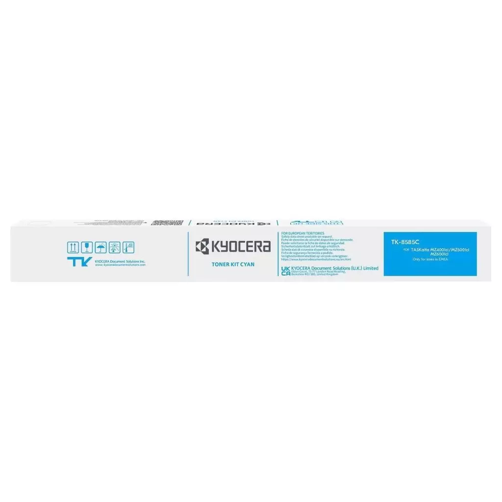 Obrázek produktu Kyocera Toner TK-8585C cyan na 20 000 A4 (při 5% pokrytí), pro TASKalfa MZ4001ci