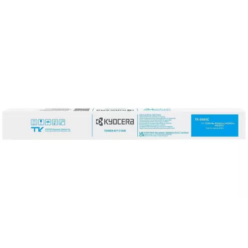obrázek produktu Kyocera Toner TK-8585C cyan na 20 000 A4 (při 5% pokrytí), pro TASKalfa MZ4001ci