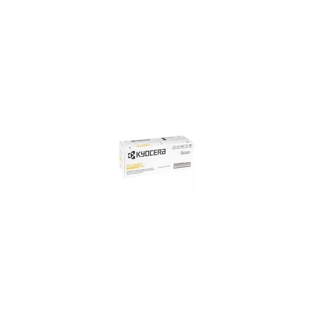 Obrázek produktu Kyocera toner TK-5380Y yellow na 10 000 A4 stran, pro PA4000cx, MA4000cix/cifx