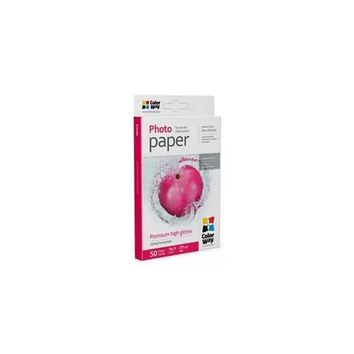 obrázek produktu ColorWay fotopapír/ premium high glossy 255g/m2, 10x15/ 50 kusů