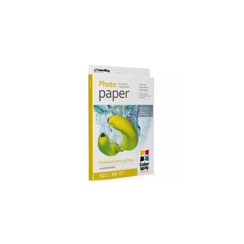 obrázek produktu ColorWay fotopapír/ premium semi-glossy 255g/m2, A4/ 50 kusů