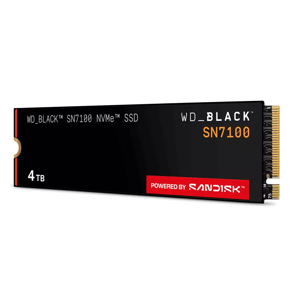 Obrázek produktu WD Black SSD SN7100 4TB NVMe - černá