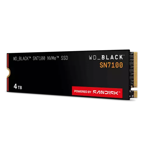 obrázek produktu WD Black SSD SN7100 4TB NVMe - černá