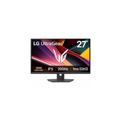obrázek produktu LG monitor 27G610A-B  IPS 27"/ 2560x1440 / 200Hz/ 400cdm / 1ms/ 1000:1/DP/HDMI/AMD FreeSync/výškově nastavitelný