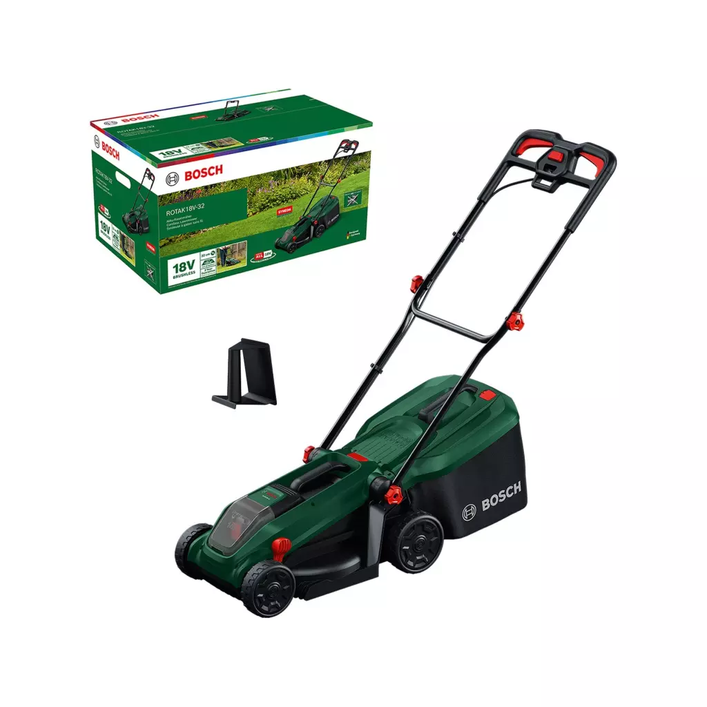 Obrázek produktu BOSCH Akumulátorová sekačka na trávu ROTAK 18V-32 (0.600.8B9.P01)