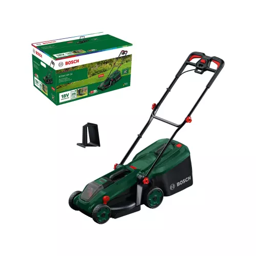 obrázek produktu BOSCH Akumulátorová sekačka na trávu ROTAK 18V-34 (0.600.8B9.N01)
