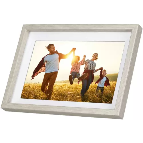 obrázek produktu Rollei fotorámeček WiFi 108/ úhlopříčka 10.1"/ 32GB/ 2W/ Frameo APP/ Světlé dřevo