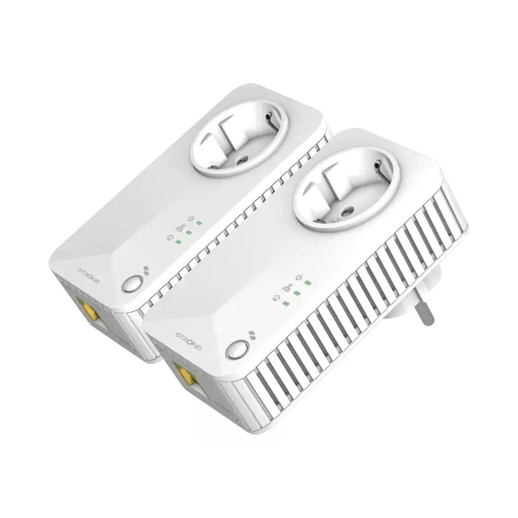 Obrázek produktu Strong sada 2 adaptérů Powerline 600 DUO EU