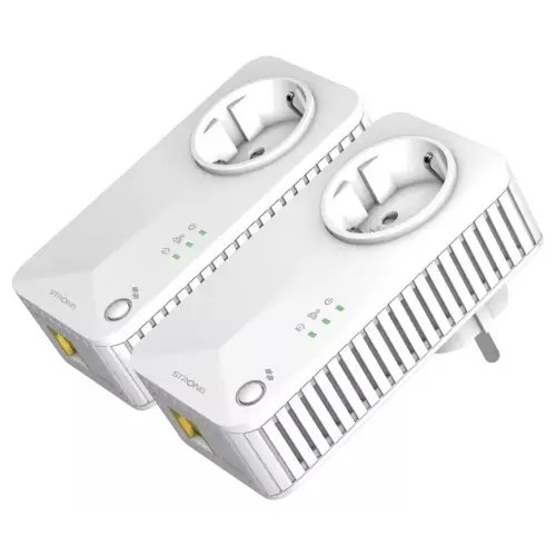 obrázek produktu Strong sada 2 adaptérů Powerline 600 DUO EU