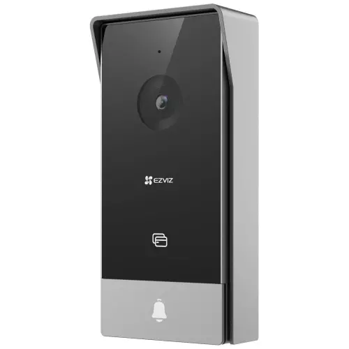 obrázek produktu EZVIZ chytrý domácí interkom HP5/ Wi-Fi/ 2K/ 7" dotykový monitor/ videotelefon/ bezdrátový zvonek/ IP65/ černo-stříbrný