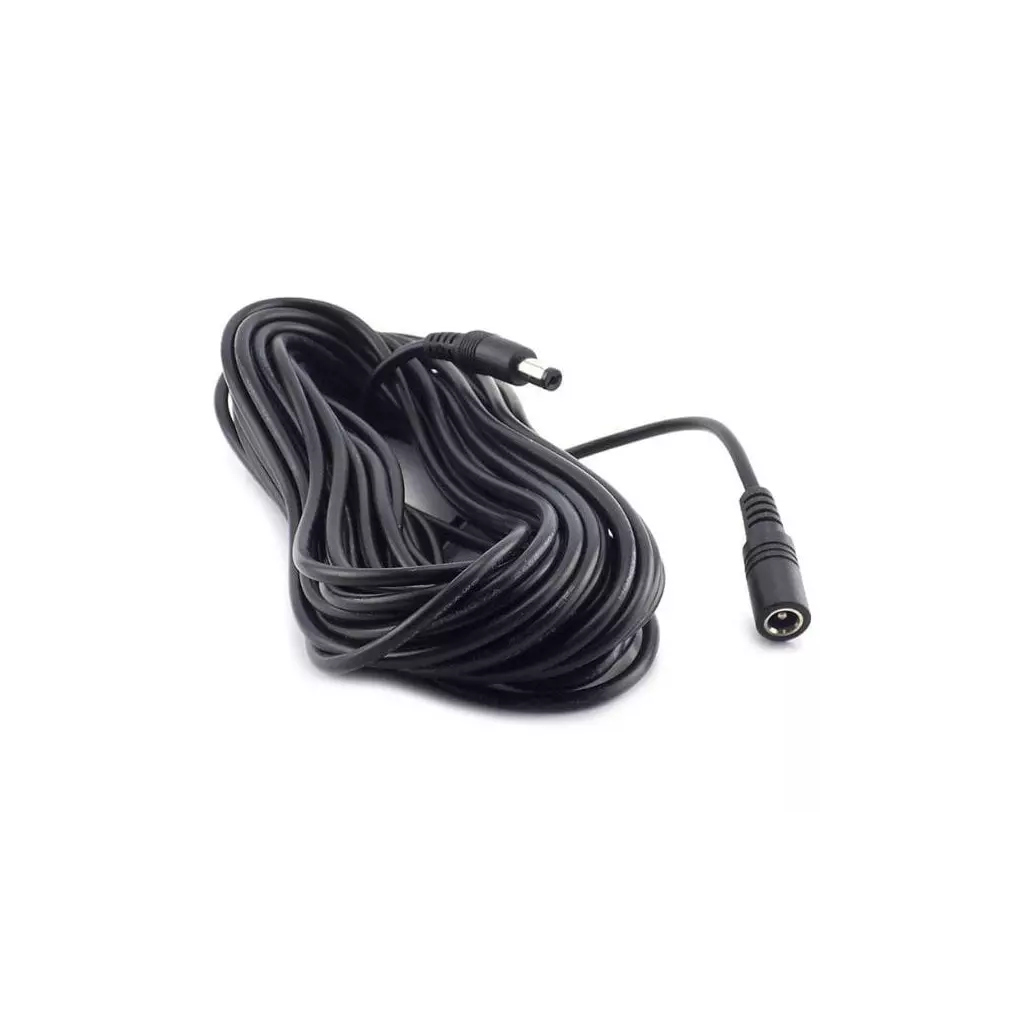 Obrázek produktu EZVIZ prodlužovací venkovní napájecí kabel k IP kamerám/ 1× DC 5,5 mm male/ 1× DC 5,5 mm female/ délka 10m/ černý