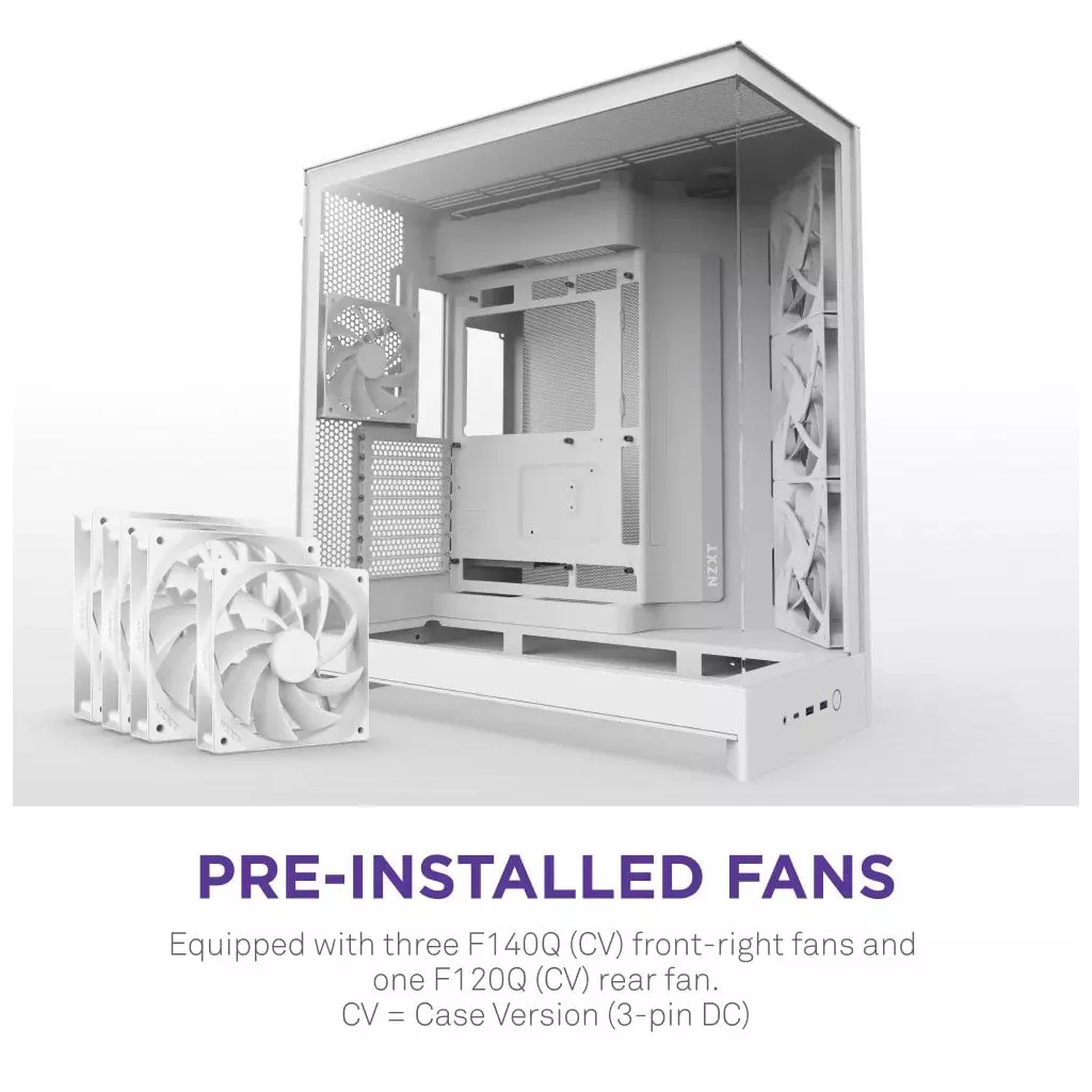 Obrázek produktu NZXT H9 Flow White