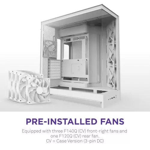 obrázek produktu NZXT H9 Flow White