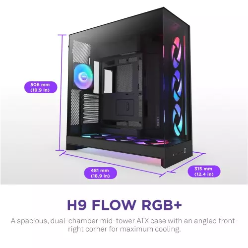 obrázek produktu NZXT H9 Flow RGB+