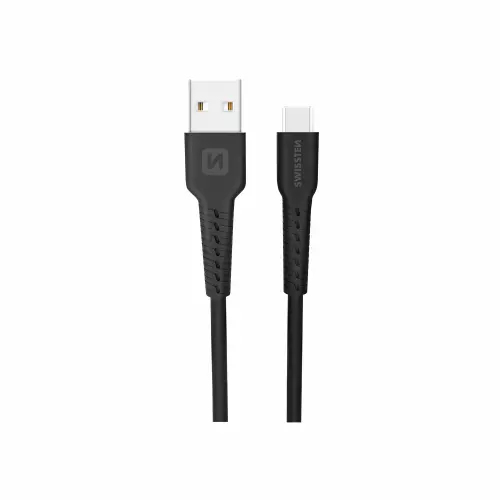 obrázek produktu Swissten kabel USB / USB-C 1 m, černý