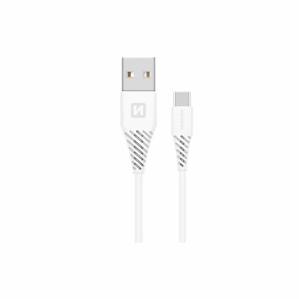 Obrázek produktu Swissten kabel USB / USB-C 1,5 m, bílý
