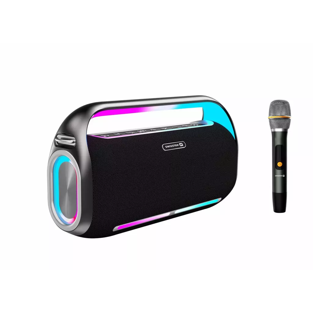 Obrázek produktu Swissten Bluetooth reproduktor Harmony 200 W, černý