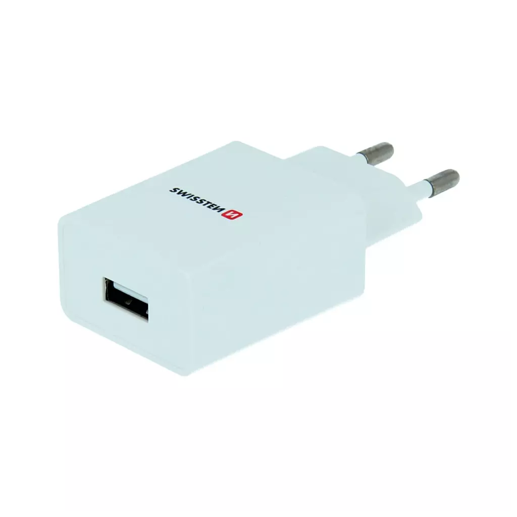Obrázek produktu Swissten adaptér Smart IC 1× USB + Lightning, bílý 
